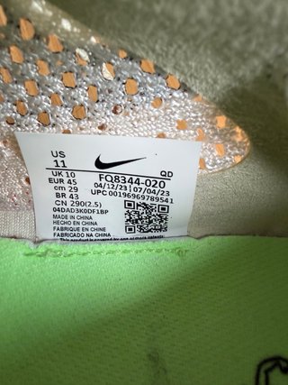 Nike Vaporfly 3 Talla 45