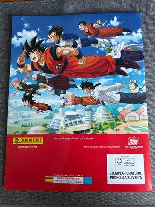 Álbum Panini Dragon Ball Super