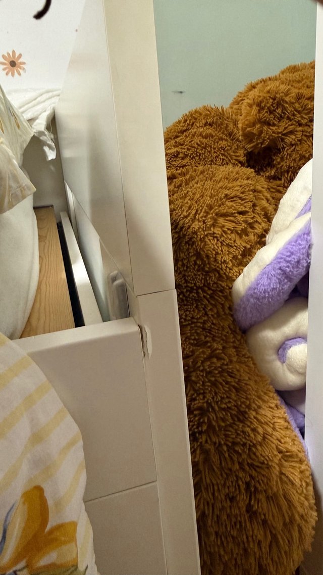 Cama nido blanca con cajones Ikea