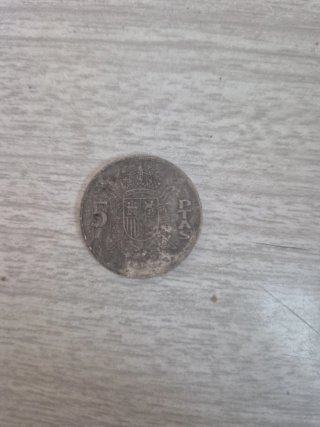 Moneda Antigua 5 PTAS 1984