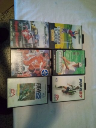 6 Juegos Sega Megadrive Completos
