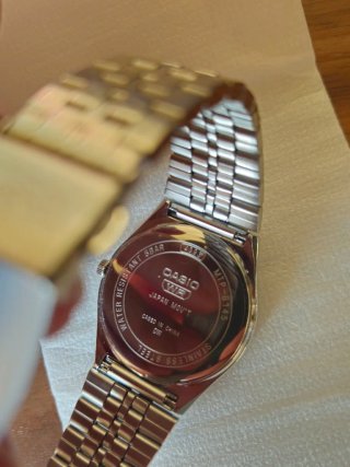 Reloj Casio Azul y Plateado