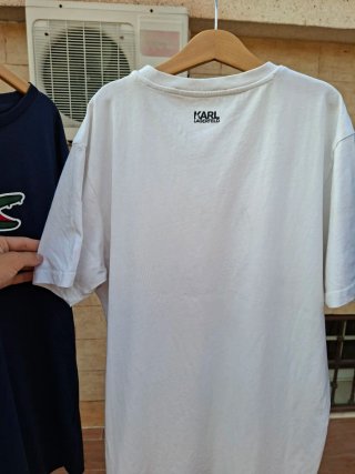 Camiseta Karl Lagerfeld Blanca Talla M