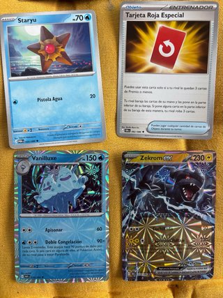 Lote 16 Cartas Pokémon - Fan Art