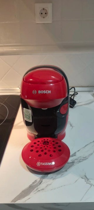 Cafetera Tassimo Bosch Roja