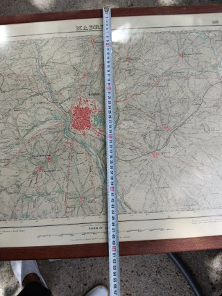 Mapa Antiguo Madrid