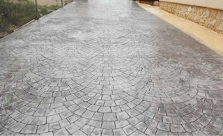 Hormigón impreso para exteriores