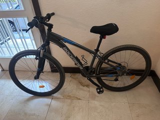 Bicicleta Rockrider Gris