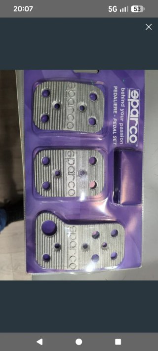 Pedales Sparco Universales