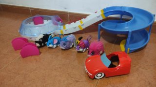 Hamster Set de Juego y Tobogán