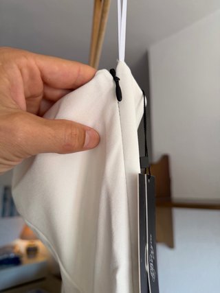 Mono Fiesta Betzzia T40 Asimétrico Blanco NUEVO