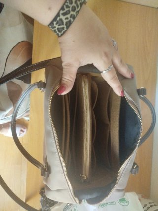 Bolso de vestir mujer marrón