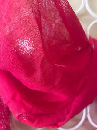 Pañuelo/Fular/chal Rojo Massimo Dutti