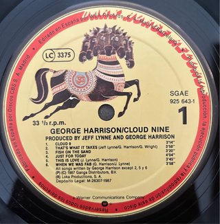 Vinilo George Harrison - Cloud Nine