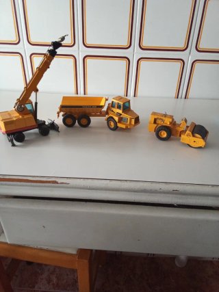 Lote Juguetes Construcción Metal