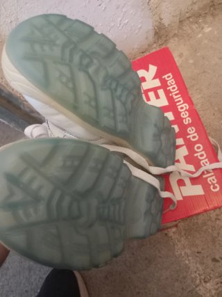 Zapatos de seguridad PANTER blancos