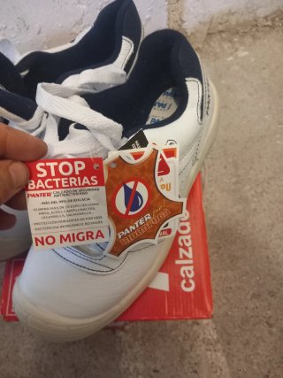 Zapatos de seguridad PANTER blancos