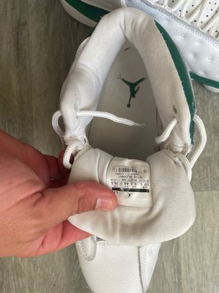Nike Air Jordan 13 Talla 44,5 Verde y Blanco