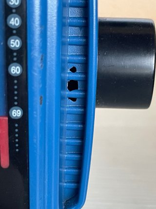 Mini TV Portatile Vintage Euronova 5.5 Blu