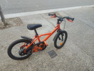 Bici infantil BTWin naranja