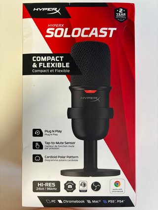 Micrófono USB HyperX SoloCast
