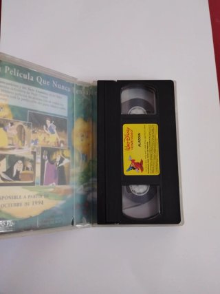 Película Aladdin VHS Disney Clásicos Español