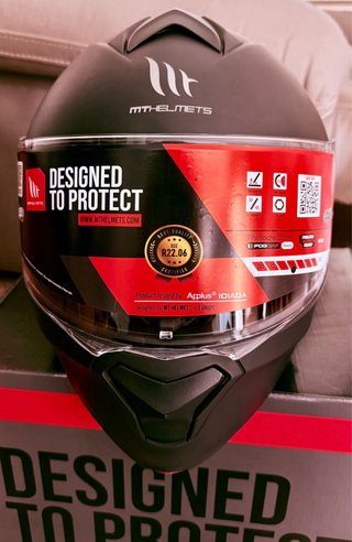MT Helmets Genesis SV Negro Mate Talla S