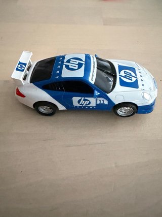 Porsche 911 blanco scalextric SCX Compact HP