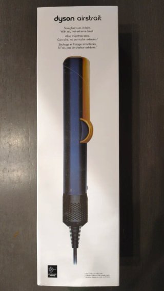Piastra per capelli Dyson Airstrait Blu/Oro