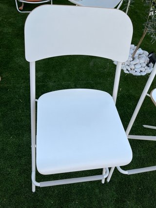 Taburetes Ikea Madera Blancos