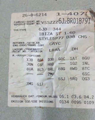 Seat 392153 bomba dirección 6r0423156b ibiza iv st