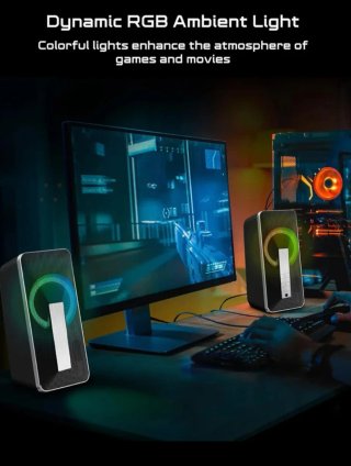 Altavoces Eleqiant 10W PC Estéreo.