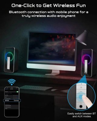 Altavoces Eleqiant 10W PC Estéreo.