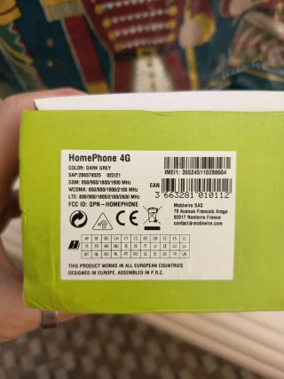 Teléfono Inalámbrico HomePhone 4G MobiWire