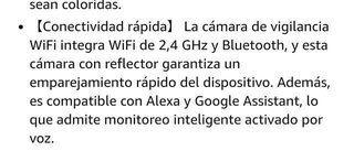 AOSU Camara Vigilancia Exterior, 5MP 3K.