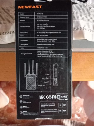 Extensor WiFi NEWFAST 300Mbps NF-RE516