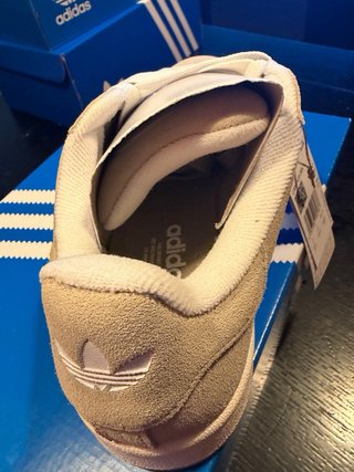 Adidas Campus Beige/Blanco Talla 40 2/3