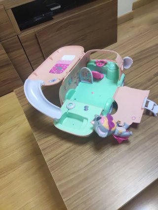 Furgoneta Bebés Llorones Rosa y Menta