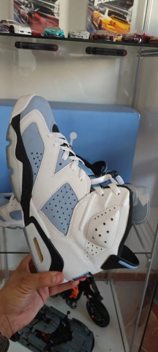 Nike Jordan 6 University Blue Talla 44