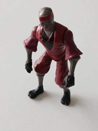 Figura Soldado Pie Rojo Dragon Fang