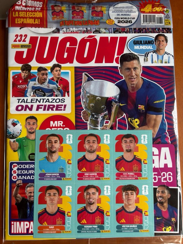 Colección Completa-Mundial 26- Panini Stickers