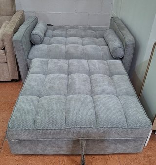 Sofá Cama Individual Gris