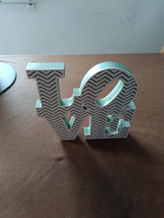 Adorno de mesa LOVE