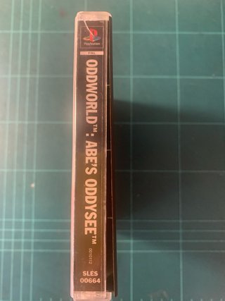 PS1 Oddworld: Abe's Oddysee PAL.