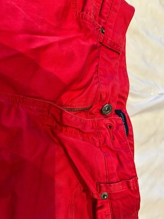 Pantalones cortos rojos Tommy Hilfiger Talla M