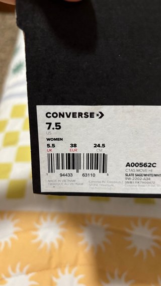 Zapatillas Converse verdes oliva