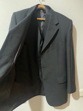 Traje Pierre Cardin Negro Talla 52