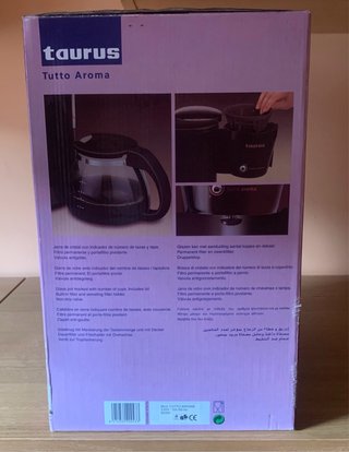 Cafetera Taurus Tutto Aroma 12 tazas