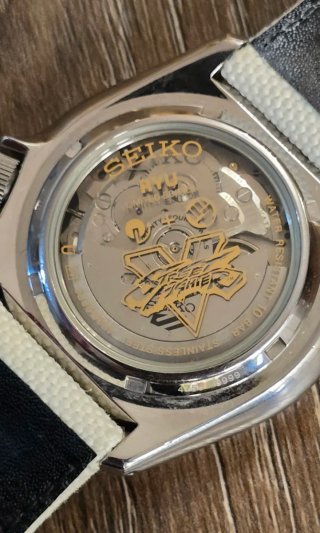 Seiko 5 Sports Street Fighter Ryu SRPH19K1