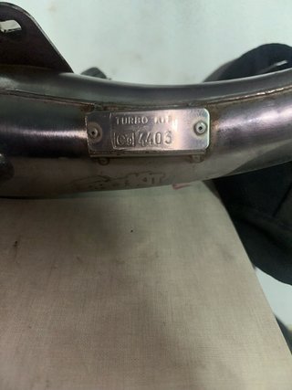 Kit de escape Turbo para moto